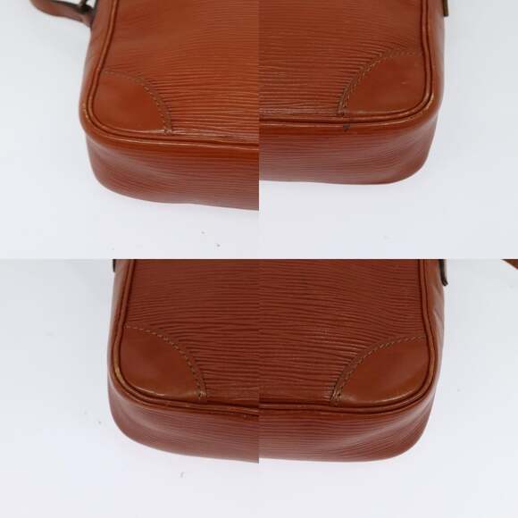 LOUIS VUITTON Epi Danube Shoulder Bag Brown M51694 - Picture 10 of 12